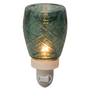 Vintage Glass Nightlight Warmer