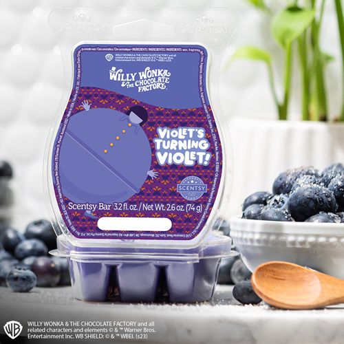 Violet's Turning Violet Scentsy Wax Bar | Willy Wonka