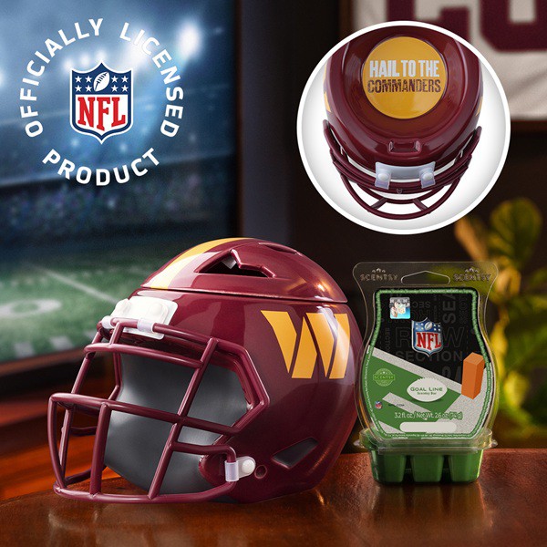 Washington Commanders Scentsy Warmer