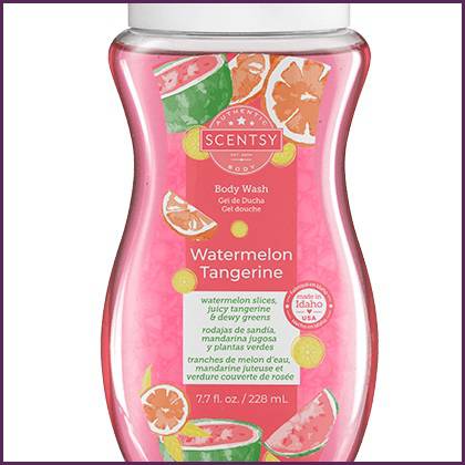 Watermelon Tangerine Scentsy Body Wash Center