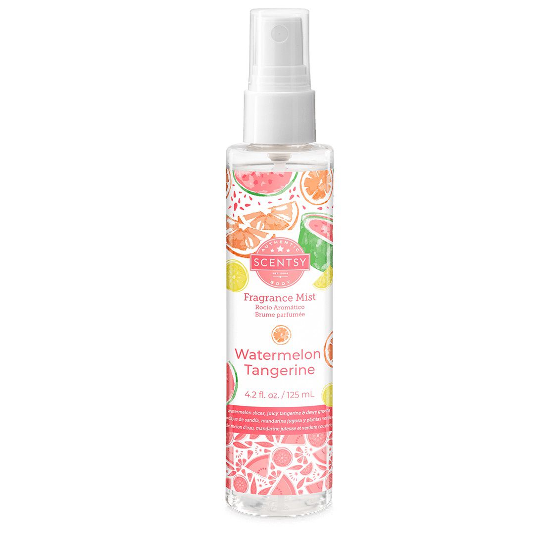 Watermelon Tangerine Scentsy Fragrance Mist Stock Image