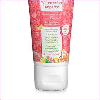 Watermelon Tangerine Scentsy Hand Cream Stock Image