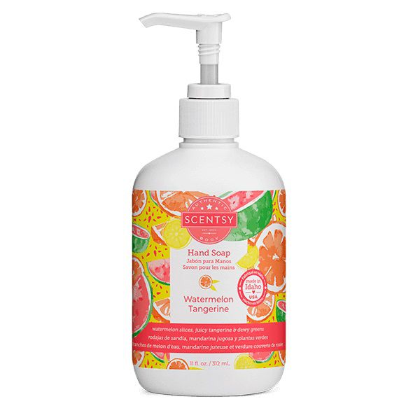 Watermelon Tangerine Scentsy Hand Soap Stock Image