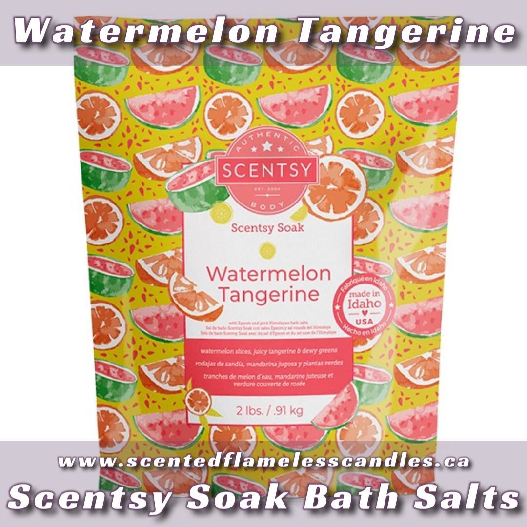 Watermelon Tangerine Scentsy Soak Bath Salts