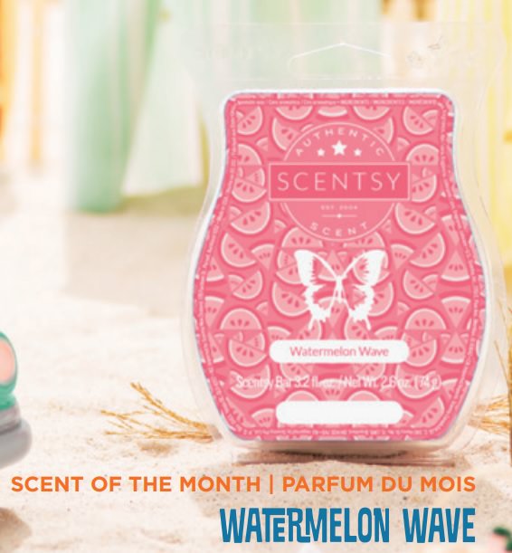 Watermelon Wave - June 2018 Scentsy Scent Of The Month