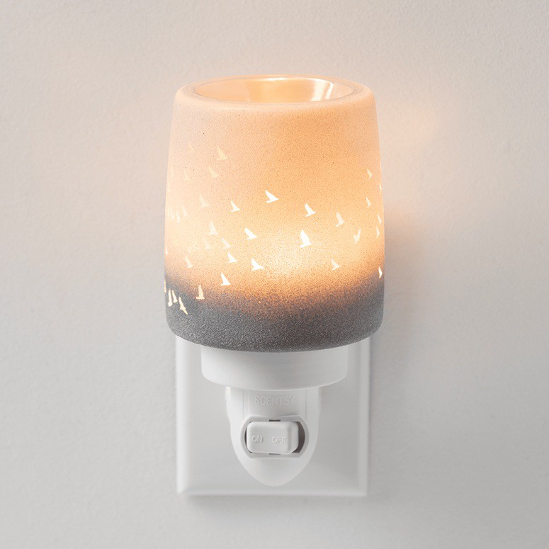 Waves and Wings Scentsy Mini Warmer Stylized 2