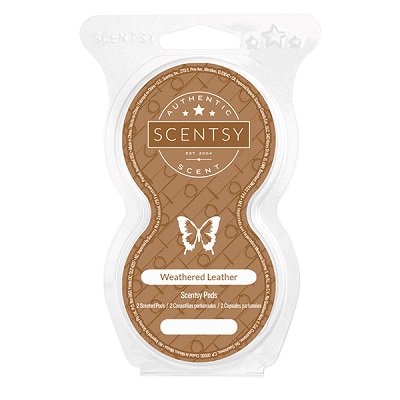 Weathered Leather Scentsy Fragrance Pod