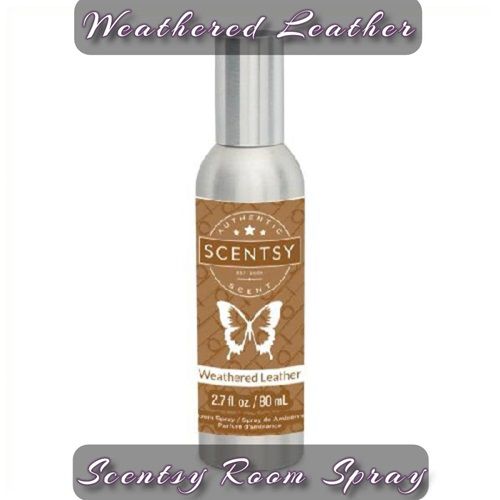 Weathered Leather Scentsy Room Spray