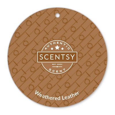 Weathered Leather Scentsy Scent Circle