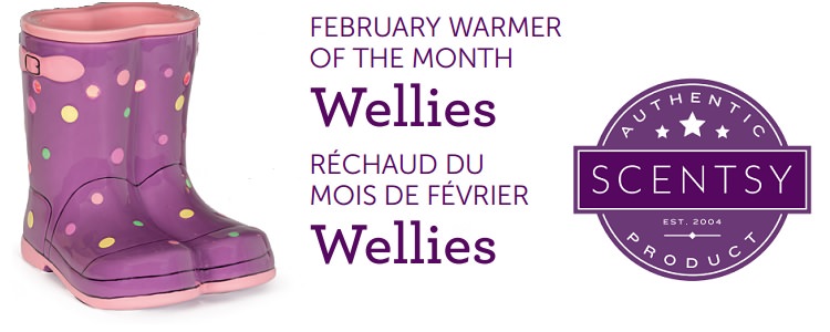 Wellies - February Scentsy Warmer Of The Month