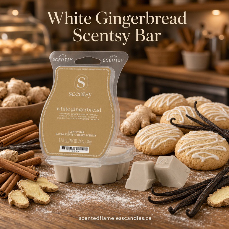 White Gingerbread Scentsy Bar White Gingerbread Scentsy Bar