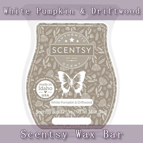 White Pumpkin and Driftwood Scentsy Bar