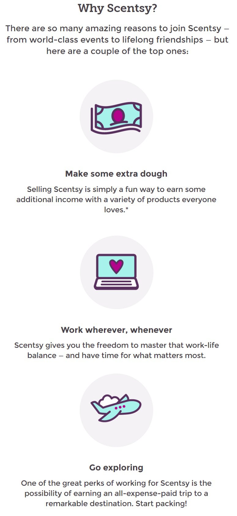 Reasons Why People Join Scentsy