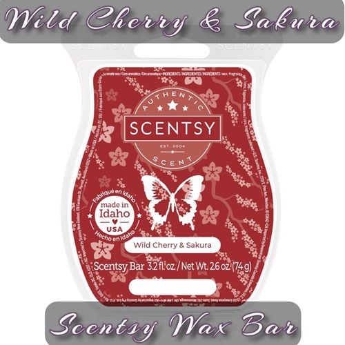 Wild Cherry and Sakura Scentsy Bar