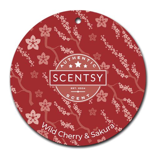 Wild Cherry and Sakura Scentsy Scent Circle