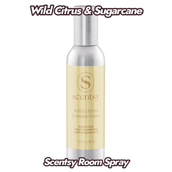 Wild Citrus and Sugarcane Scentsy Room Spray