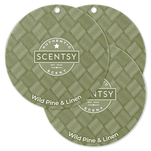 Wild Pine and Linen Scentsy Scent Circle