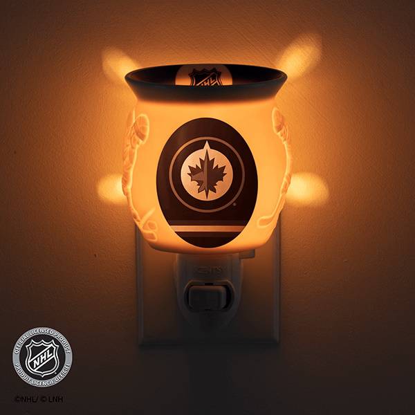 Winnipeg Jets Mini Scentsy Warmer | Dark Lit
