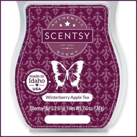 Winterberry Apple Tea Scentsy Bar Melts