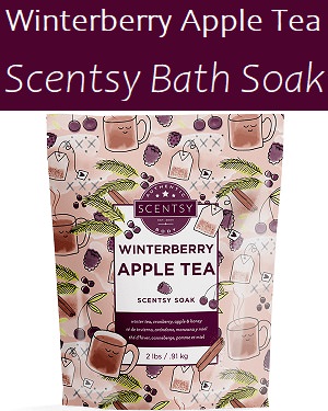 Winterberry Apple Tea Scentsy Bath Soaks