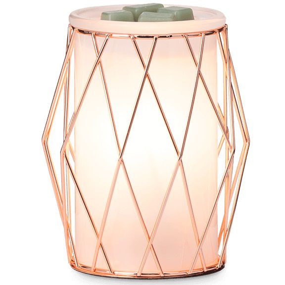 Wire You Blushing Scentsy Warmer Clear